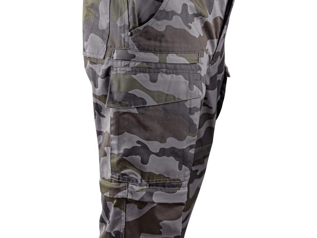 PANTALONE CXS CAMO, DA UOMO, CAMUFLAGE, CON GAMBE STACCABILI