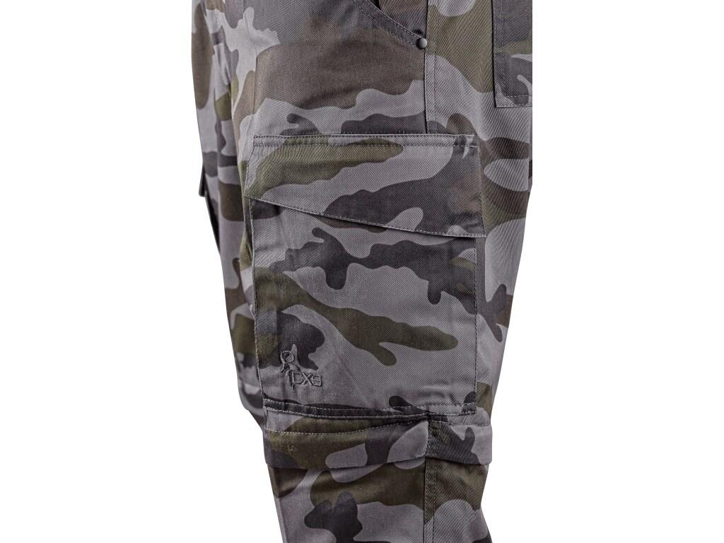 PANTALONE CXS CAMO, DA UOMO, CAMUFLAGE, CON GAMBE STACCABILI