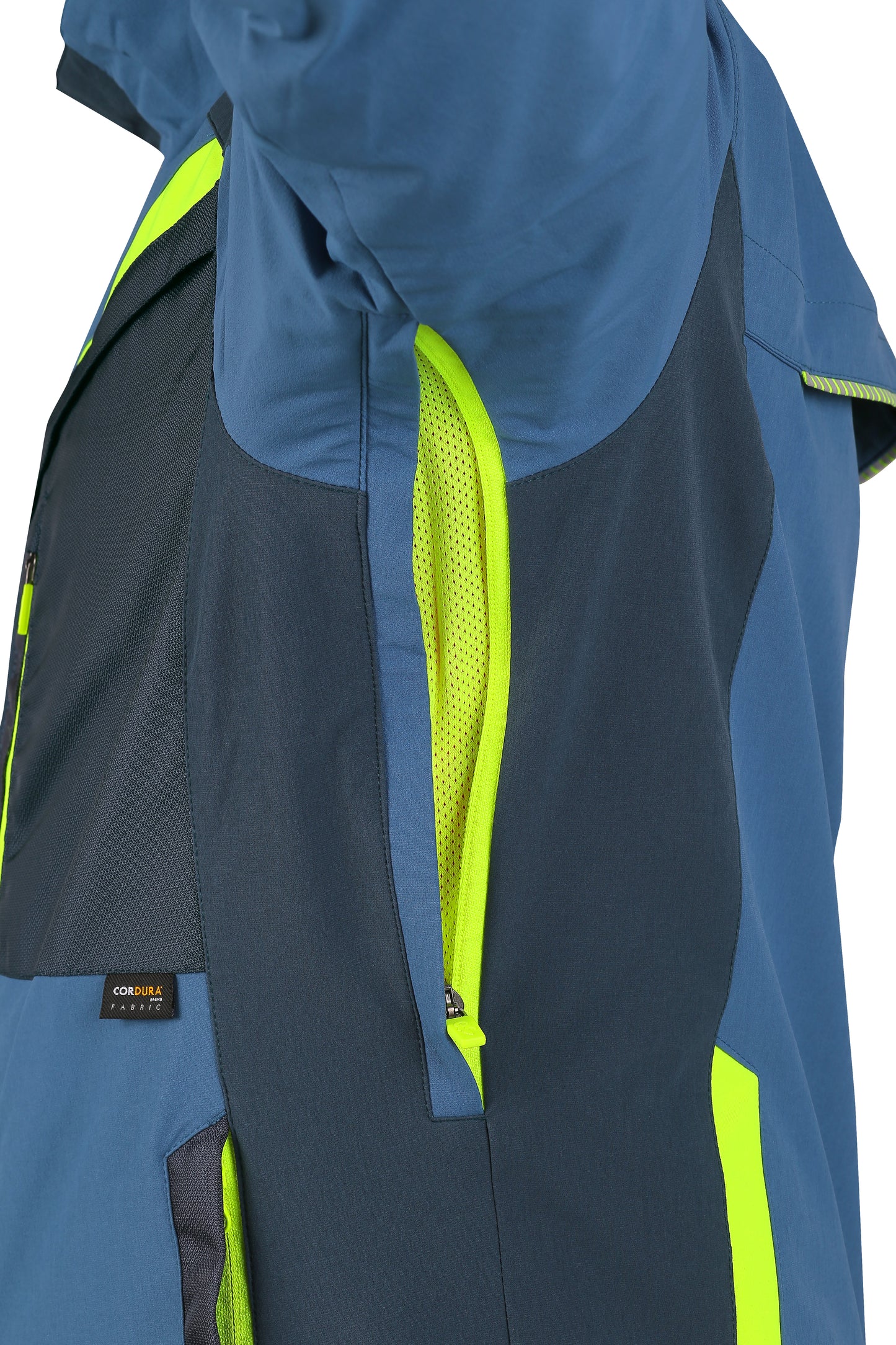 GIACCA CXS NAOS, UOMO, BLU-BLU, HV GIALLO ACCESSORI