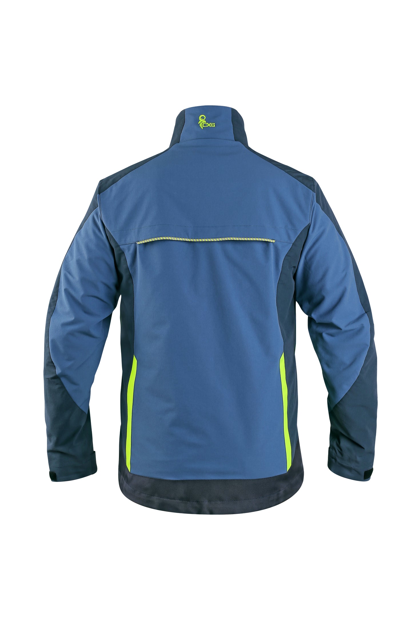 GIACCA CXS NAOS, UOMO, BLU-BLU, HV GIALLO ACCESSORI