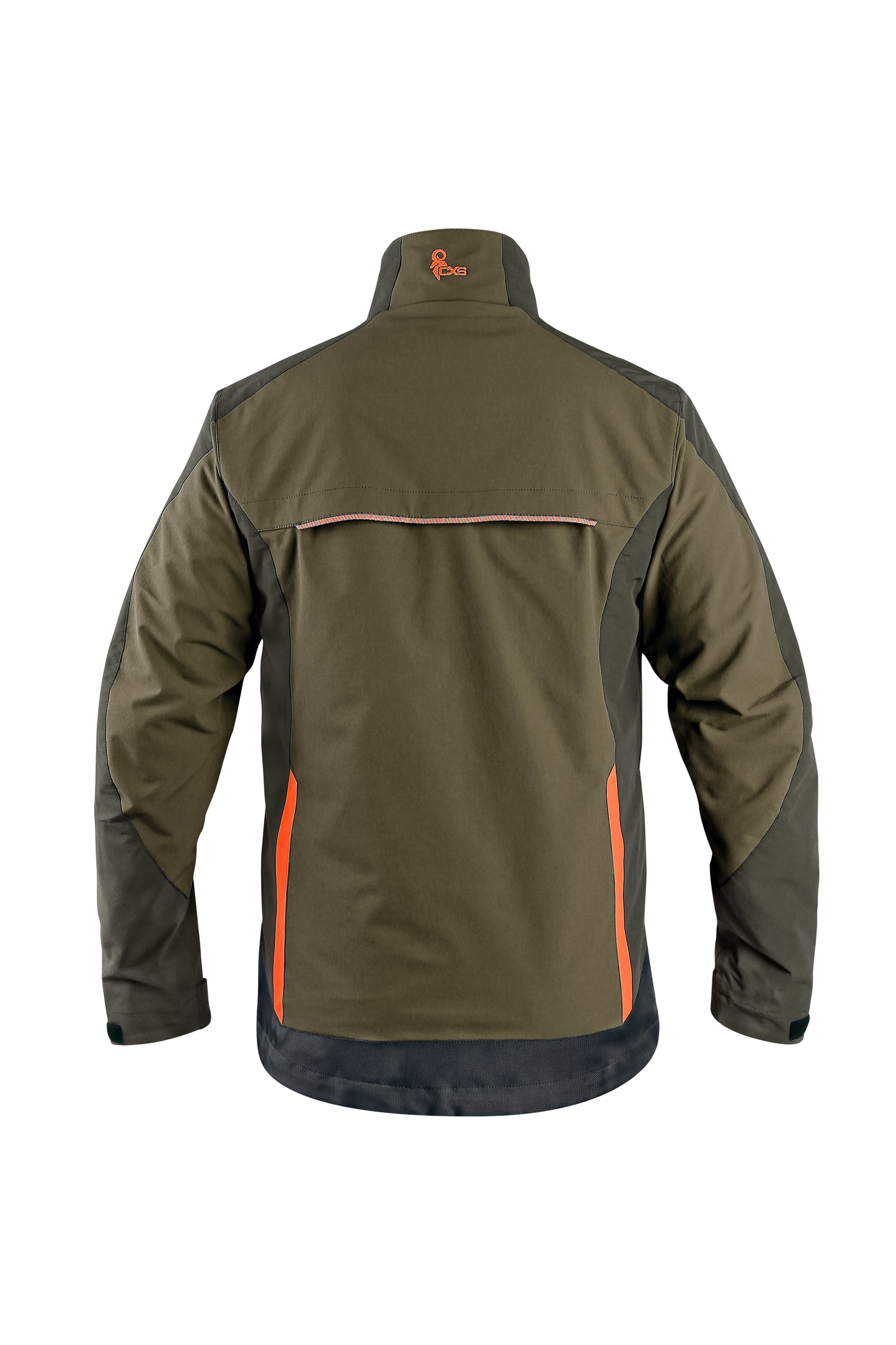 JACKE CXS NAOS, HERREN, GRÜN-GRÜN, HV ORANGE ZUBEHÖR