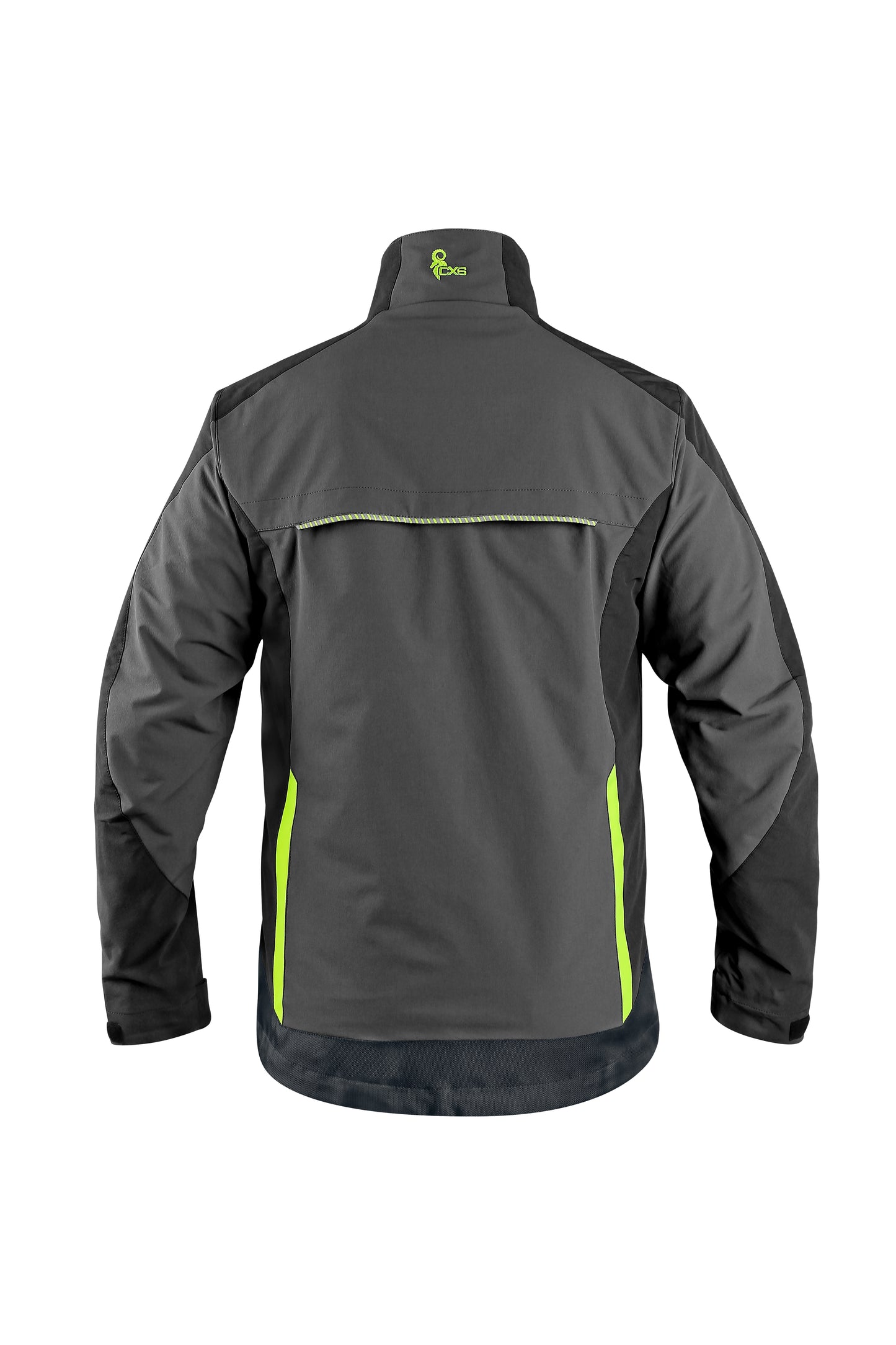 GIACCA CXS NAOS, UOMO, GRIGIO-NERO, HV GIALLO ACCESSORI