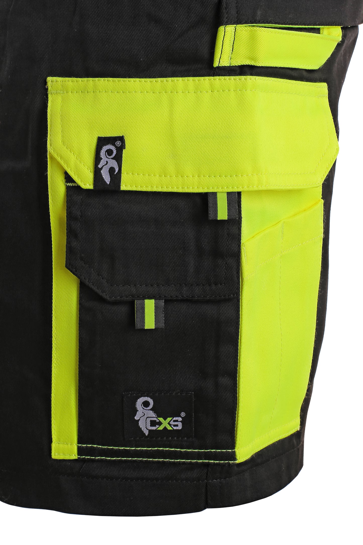 BIBPANTS CXS SIRIUS BRIGHTON, WINTER, MEN´S, BLACK-YELLOW