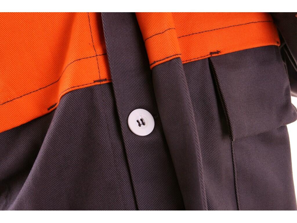 GIACCA DA SALDATORE DA UOMO MOFOS, WELDING, GRIGIO-ARANCIO