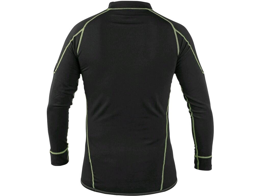 T-SHIRT REWARD, FUNKTIONAL, LANGARM, KINDER, SCHWARZ-GRÜN