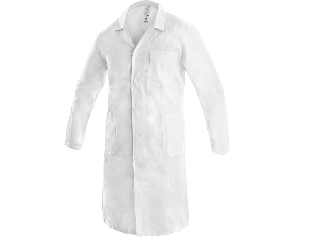 MANTEAU ADAM, HOMME, BLANC