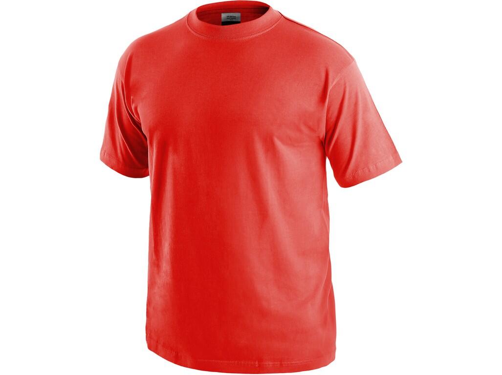 T-SHIRT DANIEL, KURZARM, ROT