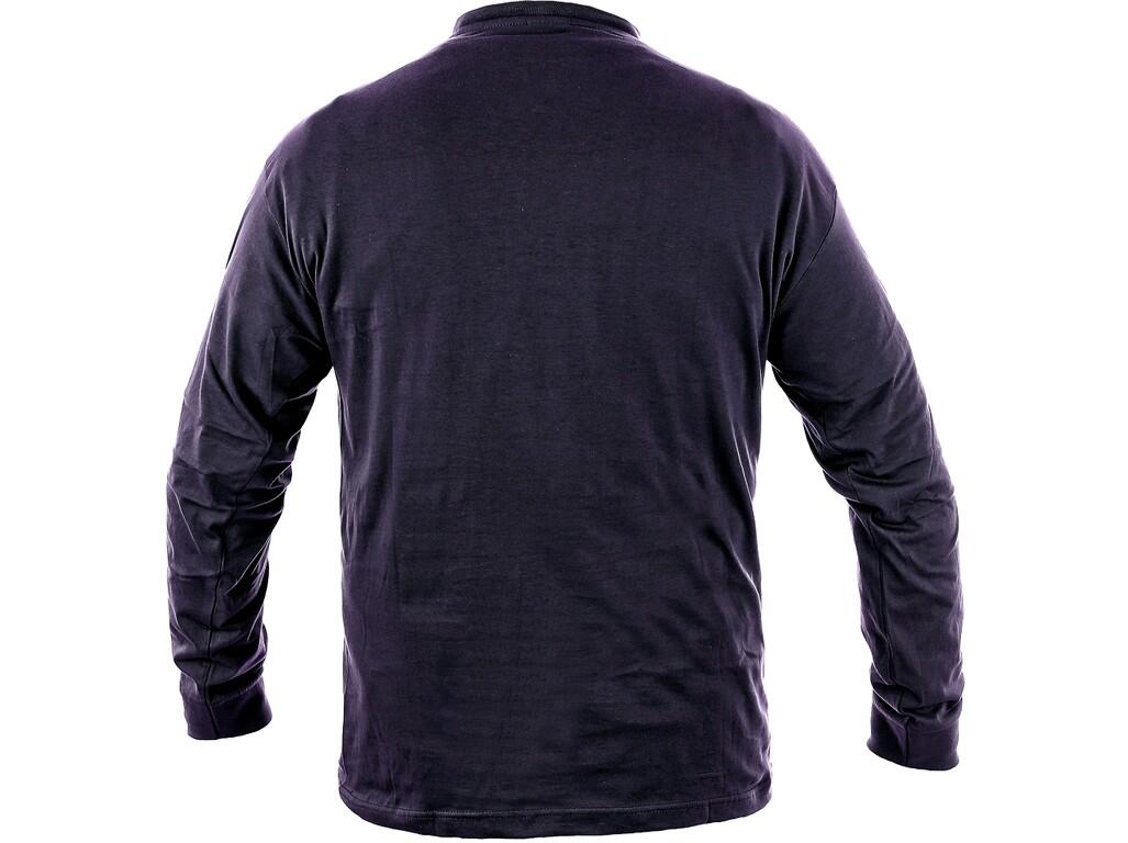 MEN ́S T-SHIRT WITH LONG SLEEVE PETR, DARK BLUE