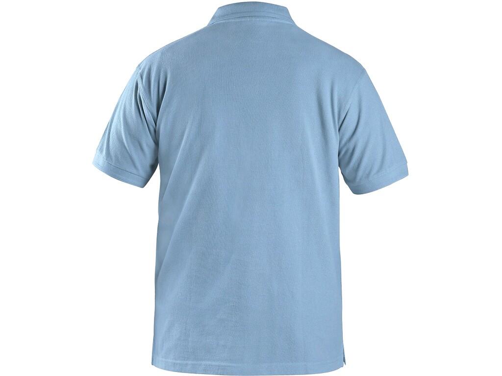 POLOSHIRT MICHAEL, KURZARM, HIMMELBLAU
