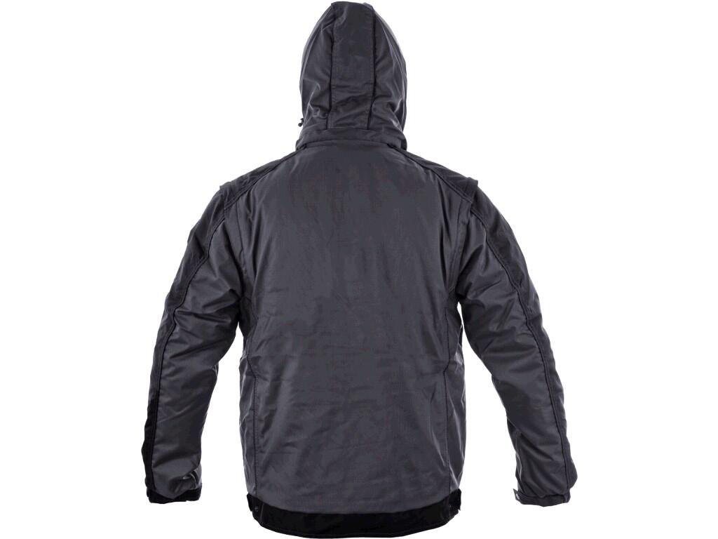 DOUDOUNE HOMME 2EN1 IRVINE, HIVER, GRIS-NOIR