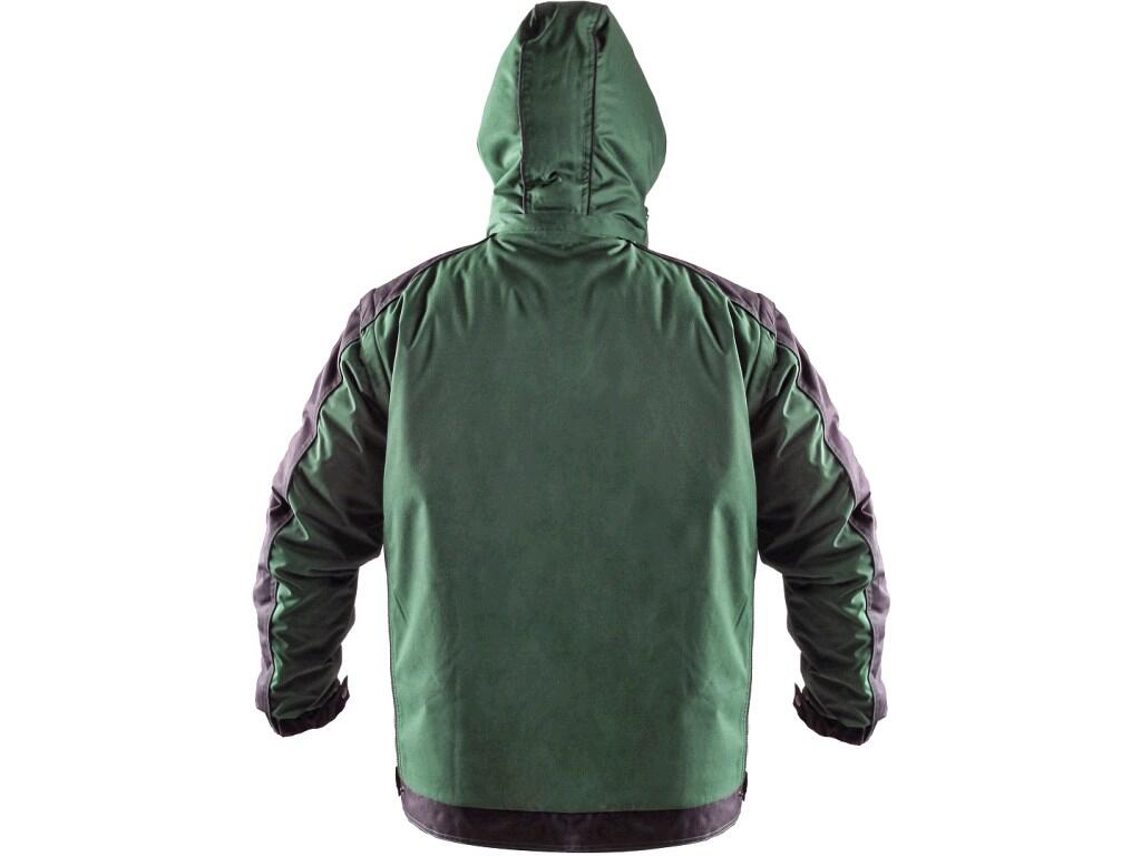 HERREN-WATTIERTE JACKE 2IN1 IRVINE, WINTER, GRÜN-SCHWARZ