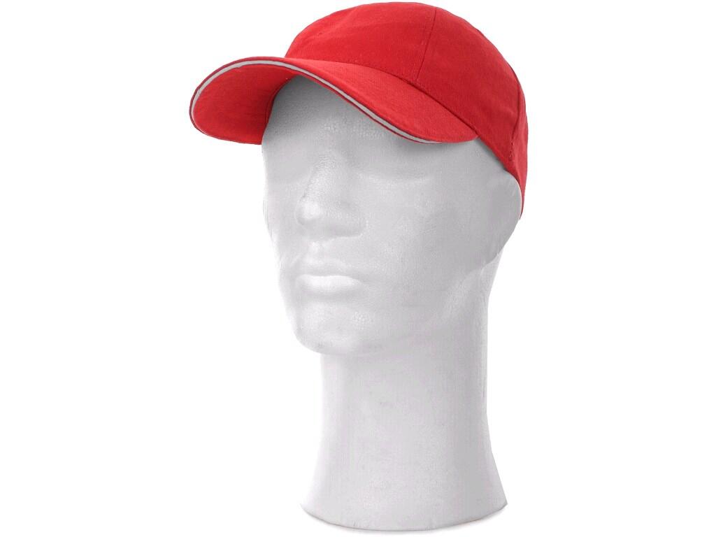 CAPPELLO CXS JACK, CON VISIERA, ROSSO