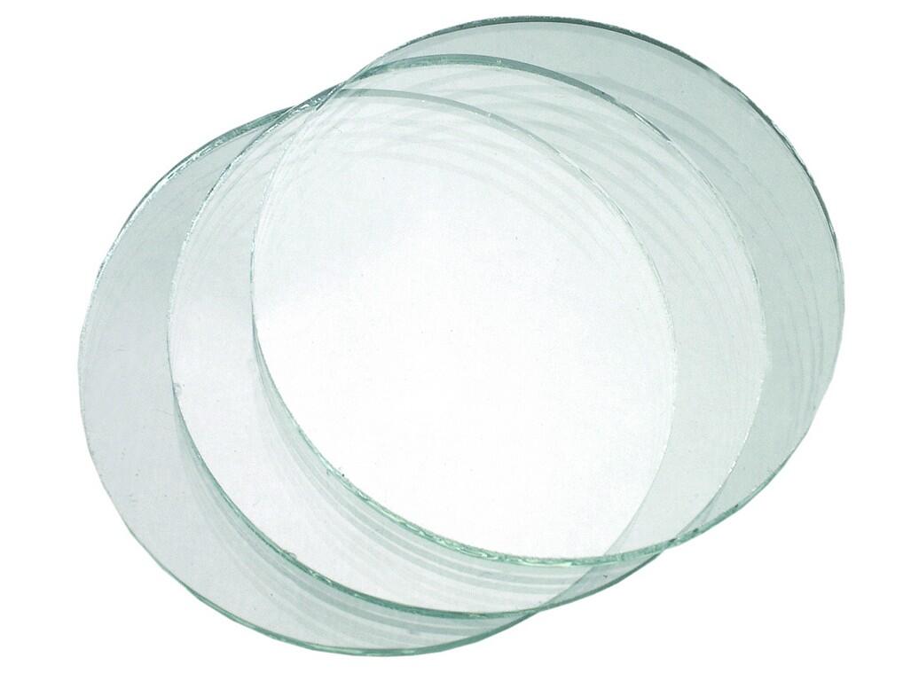 VERRE POUR LUNETTES DE SOUDAGE, TRANSPARENT