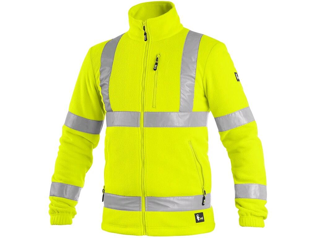 JACKE CXS PRESTON, HOCHSICHTBAR, GELB