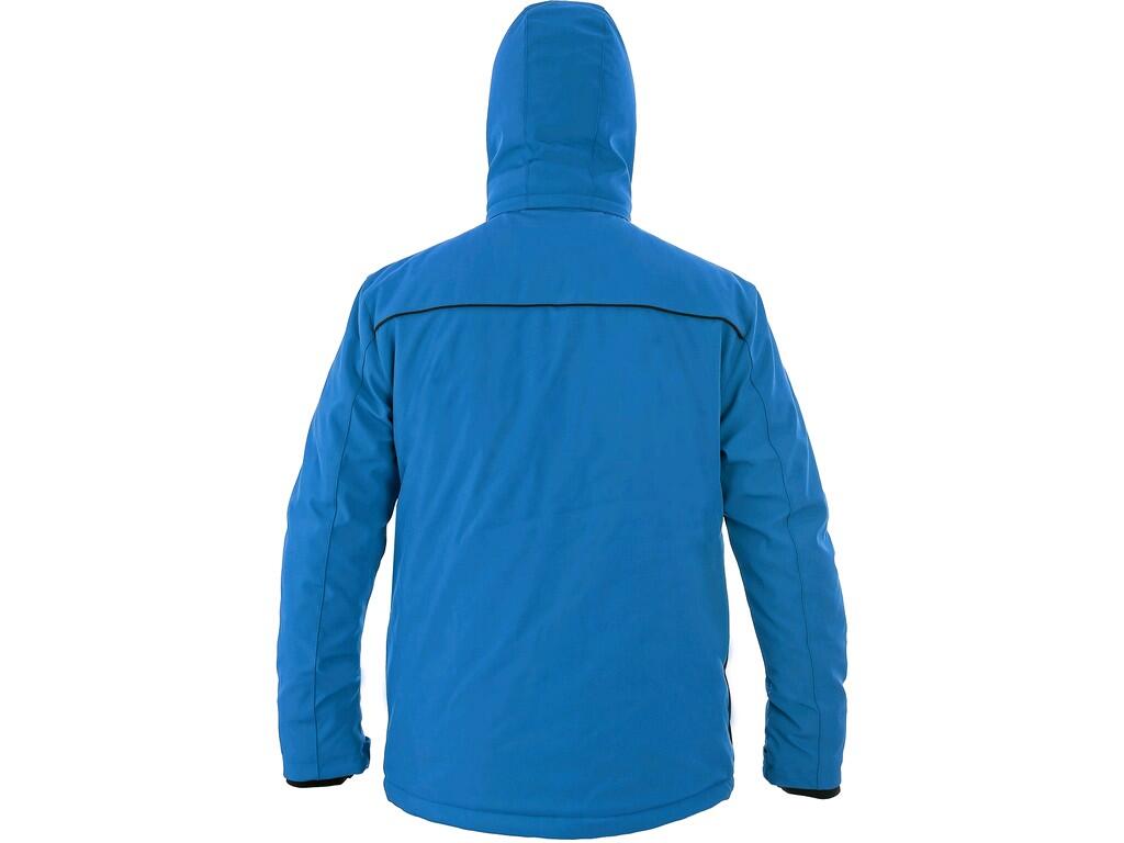 PADDED SOFTSHELL JACKET VEGAS, WINTER, MEN´S, BLUE-BLACK