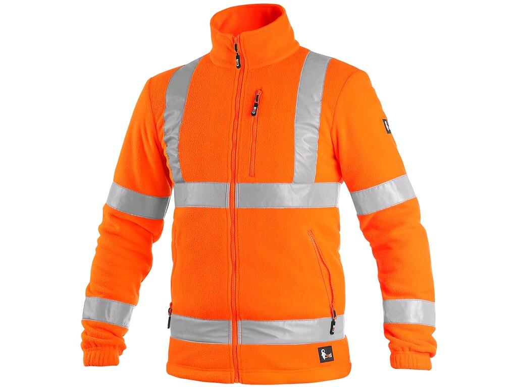 JACKE CXS PRESTON, HIGH SICHTBAR, ORANGE