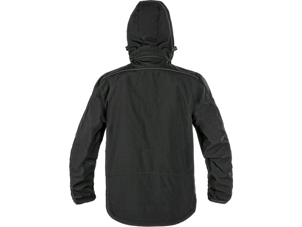 HERREN, SOFTSHELLJACKE DURHAM, SCHWARZ