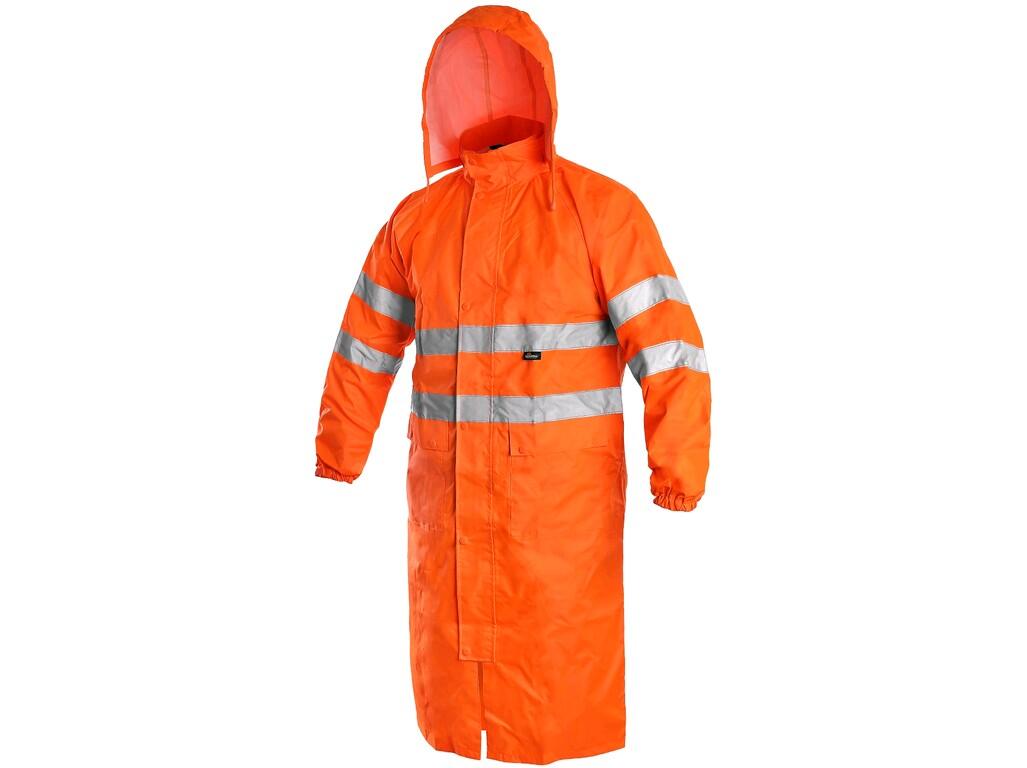 MANTEAU DE BAIN HAUTE VISIBLE, HOMME, ORANGE