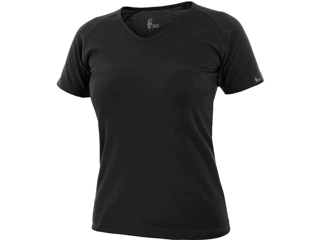 T-SHIRT ELLA, DAMEN, SCHWARZ