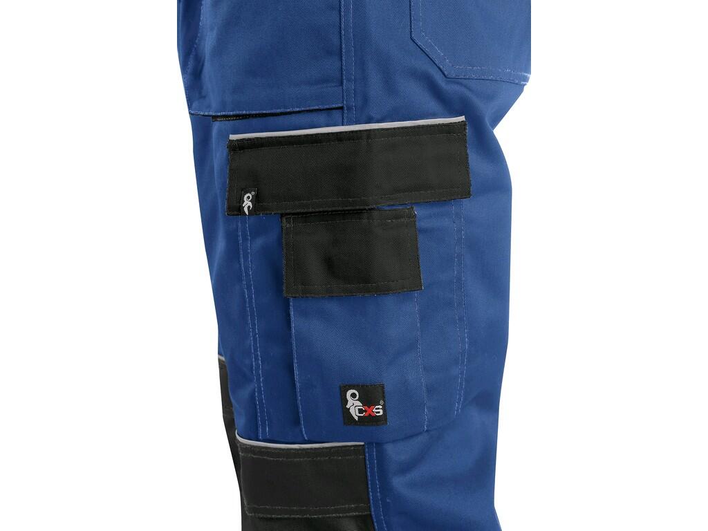 PANTALON DE TRAVAIL POUR HOMMES AVEC BIB ORION KRYŠTOF, BLEU-NOIR