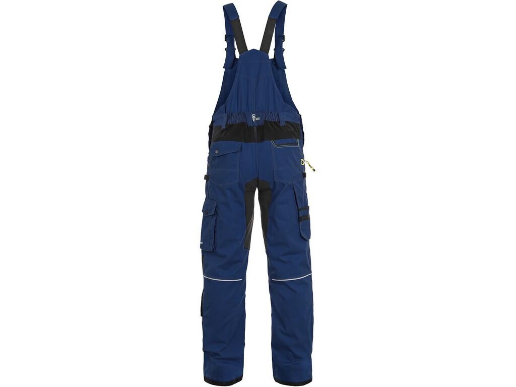 ARBEITSHOSE FÜR HERREN MIT BIB STRETCH CXS STRETCH, MARINEBLAU-SCHWARZ