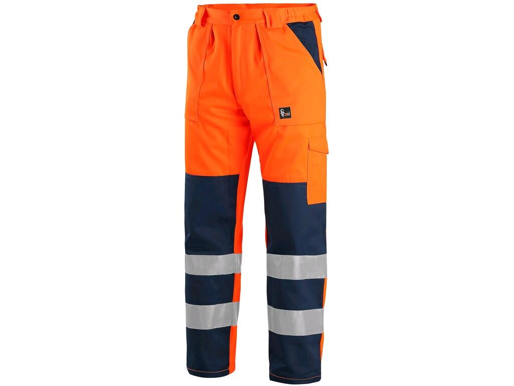 PANTALONE DA UOMO NORWICH, ALTA VISIBILE, ARANCIONE-BLU