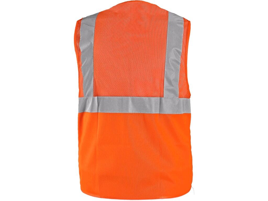 Warnweste Dorset, Mesh, Herren, Orange