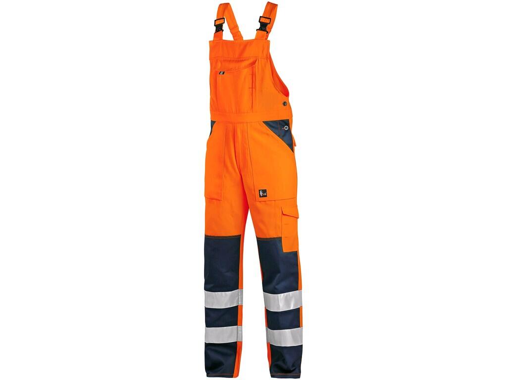 PANTALONI DA UOMO NORWICH, ALTA VISIBILE, ARANCIONE-BLU