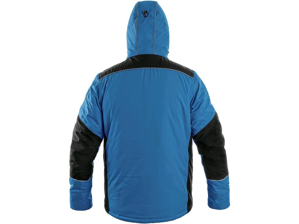 JACKET CXS BALTIMORE, MEN´S, MEDIUM BLUE - BLACK