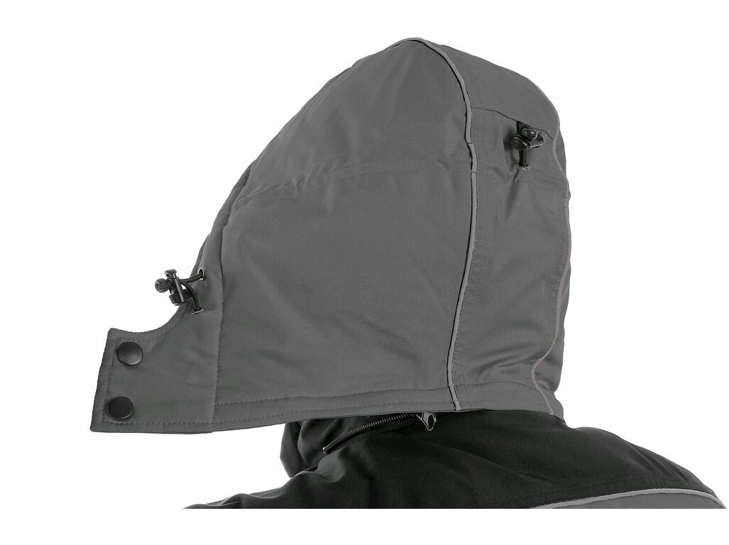 VESTE CXS BALTIMORE, HOMME, GRIS - NOIR