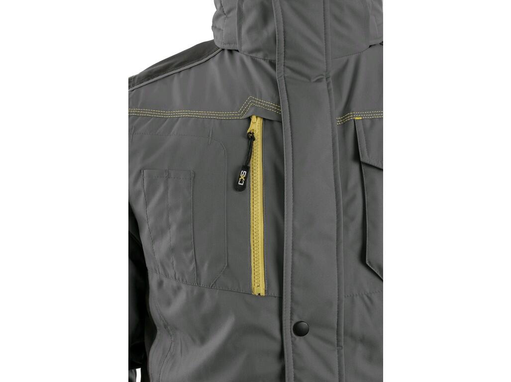VESTE CXS BALTIMORE, HOMME, GRIS - NOIR