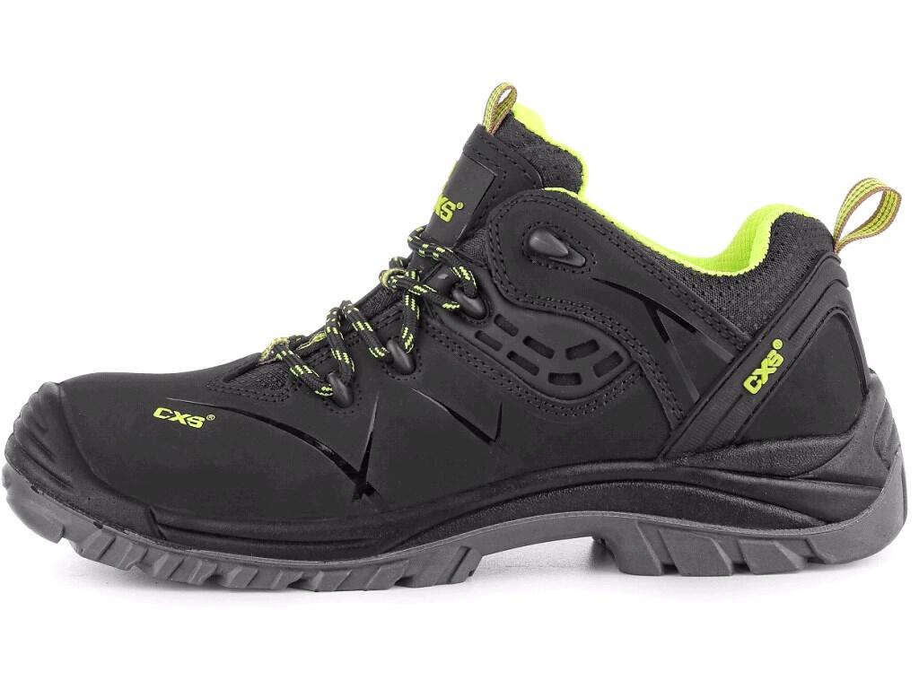 CHAUSSURES BASSES CXS UNIVERSE COMET S3 NOIR-VERT