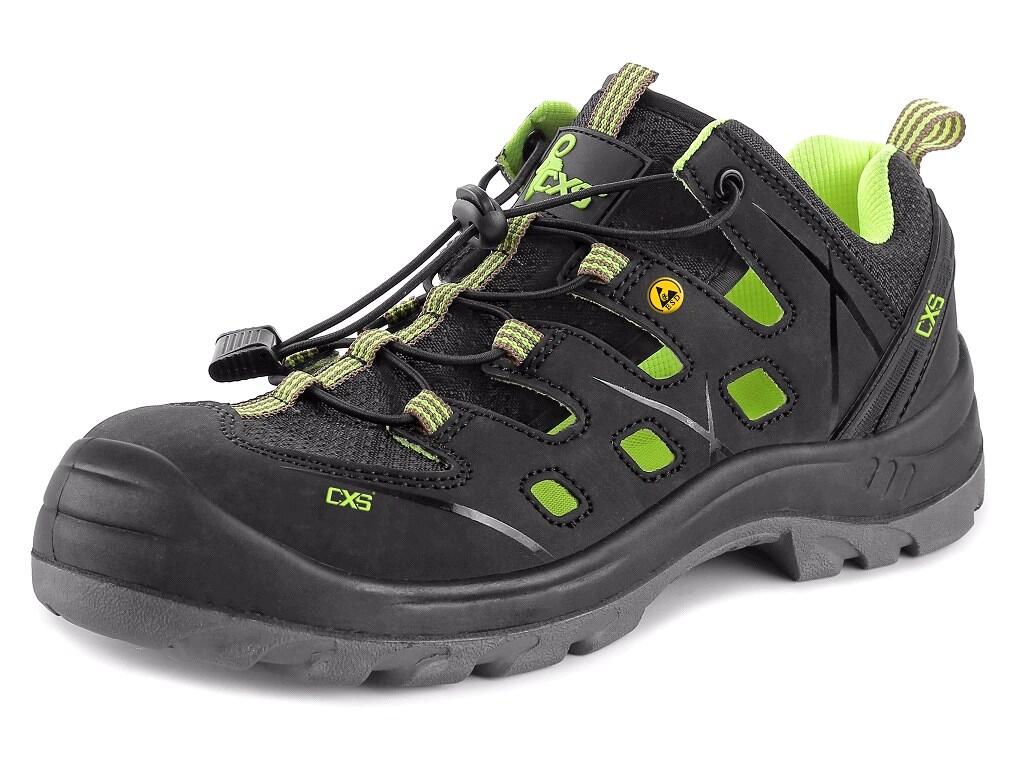 SANDALE CXS UNIVERSE SOLAR S1P SCHWARZ - GRÜN