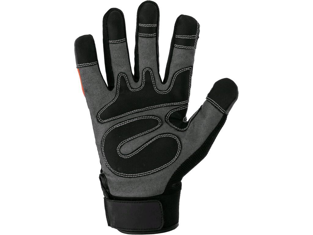 GANTS PUNO, COMBINÉS, ORANGE-NOIR