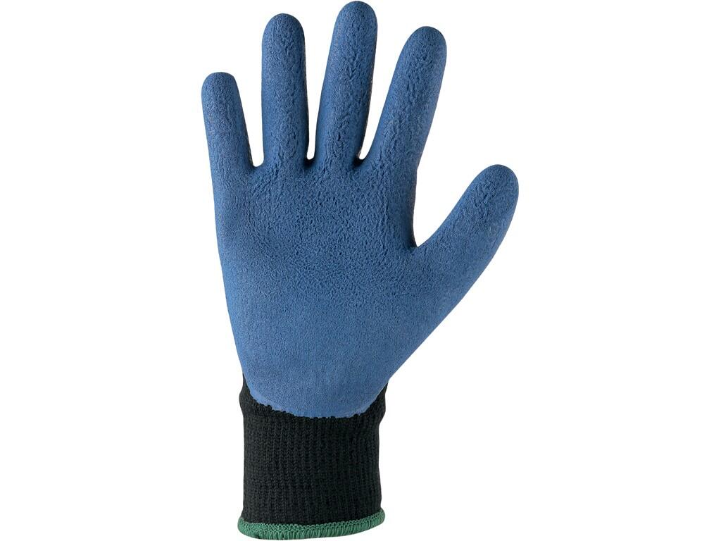 HANDSCHUHE CXS ROXY WINTER, WINTER, IN LATEX getaucht, SCHWARZ-BLAU