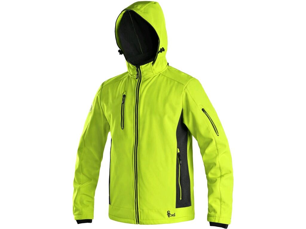 JACKE CXS DURHAM, HERREN, GELB-SCHWARZ