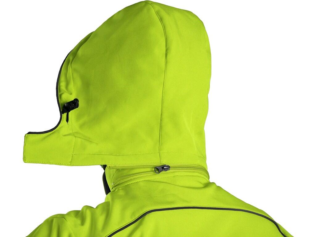 JACKE CXS DURHAM, HERREN, GELB-SCHWARZ