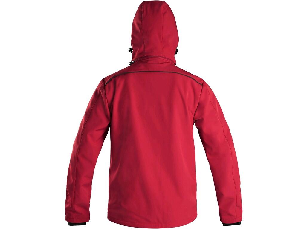 JACKE CXS DURHAM, HERREN, ROT-SCHWARZ