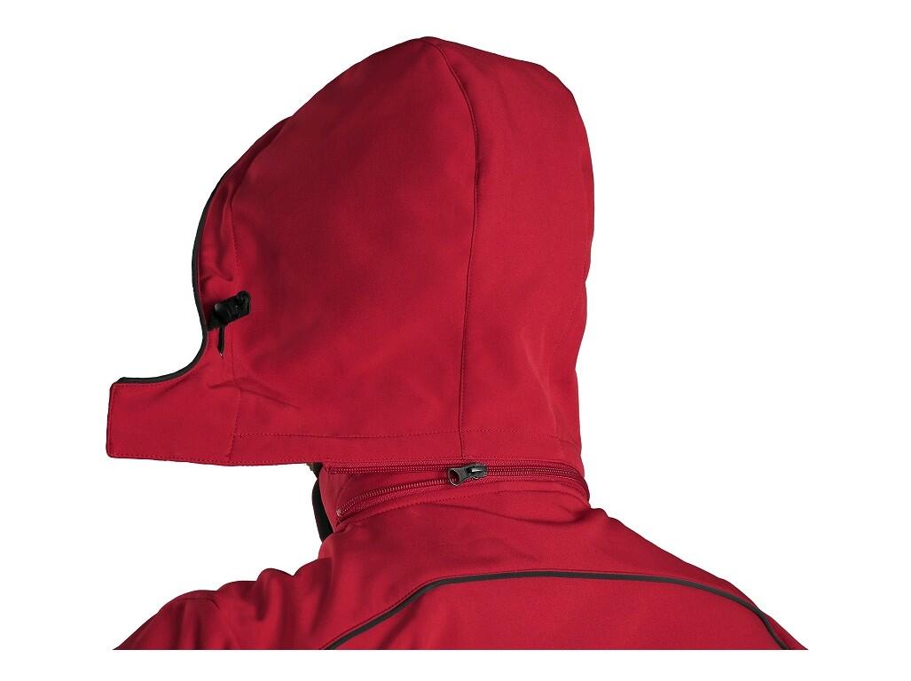 JACKE CXS DURHAM, HERREN, ROT-SCHWARZ