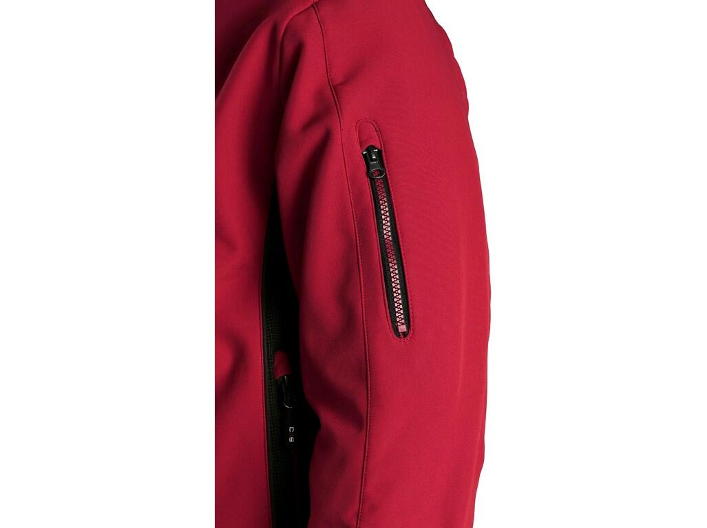 JACKE CXS DURHAM, HERREN, ROT-SCHWARZ