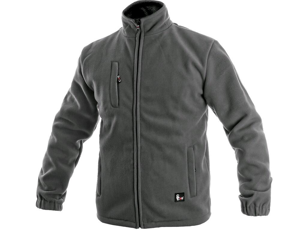 JACKET CXS OTAWA, FLEECE, GREY