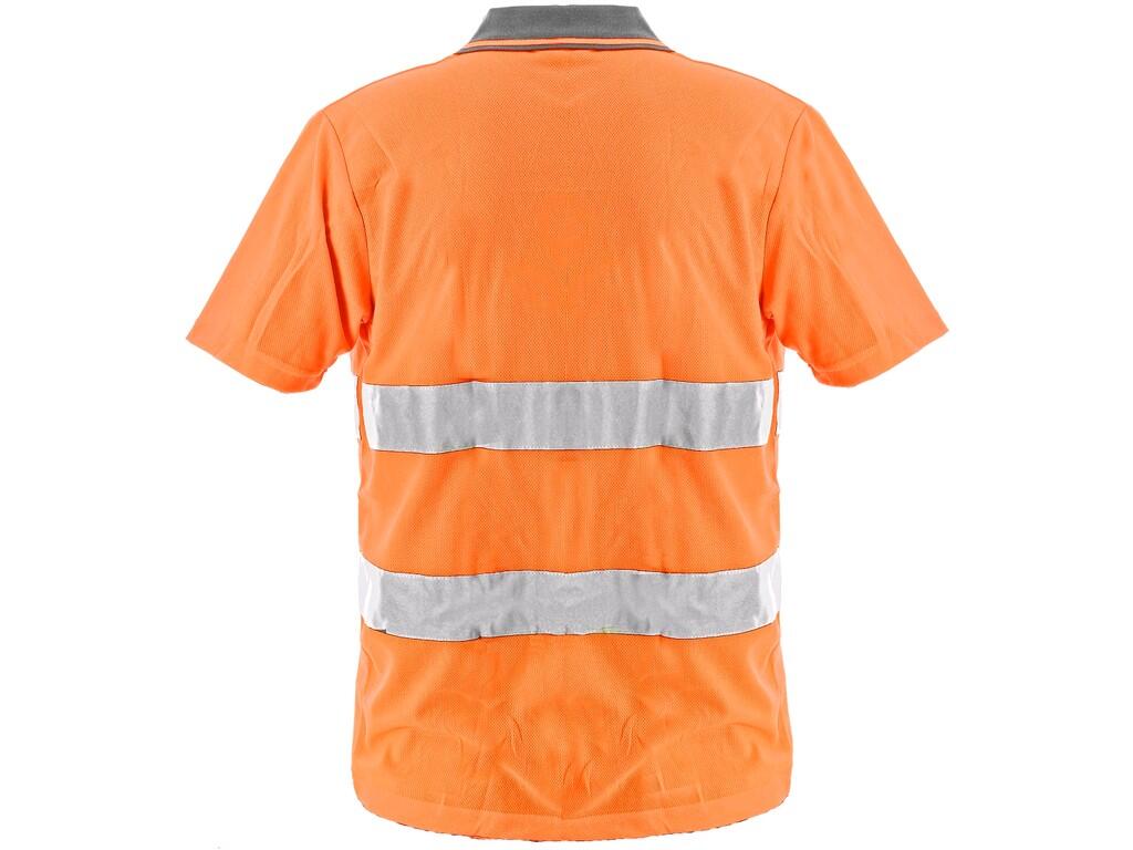 HIGH SICHTBARES POLOSHIRT DOVER, HERREN, ORANGE