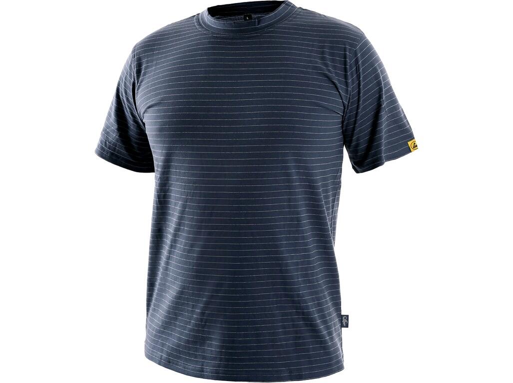 T-SHIRT ESD CXS NOME, ANTISTATISCH, DUNKELBLAU