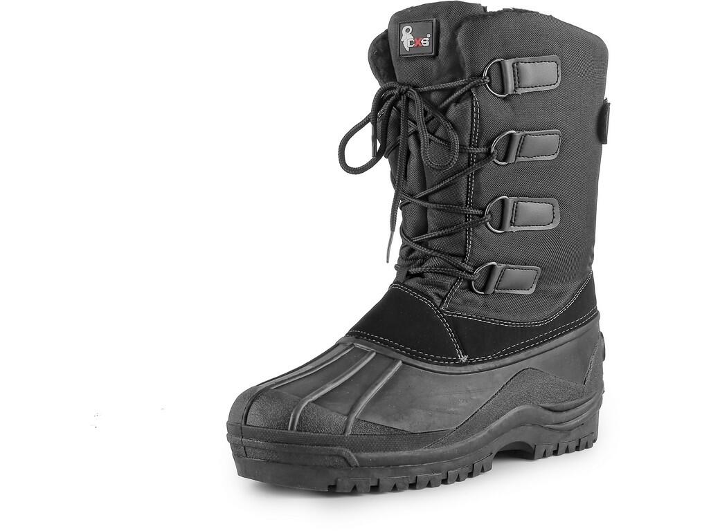 Halbschaft-Schuhe CXS WINTER FROST, WINTER, SCHWARZ