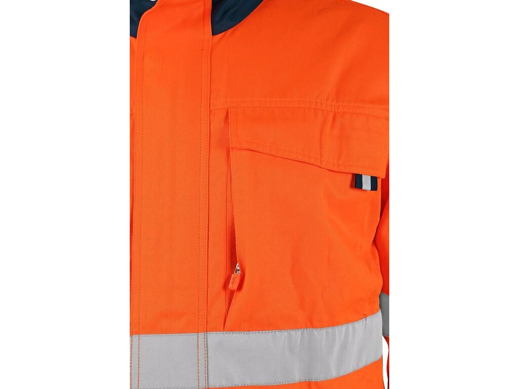 JACKET CXS HALIFAX, HIGH VISIBLE, MEN'S, ORANGE-BLUE