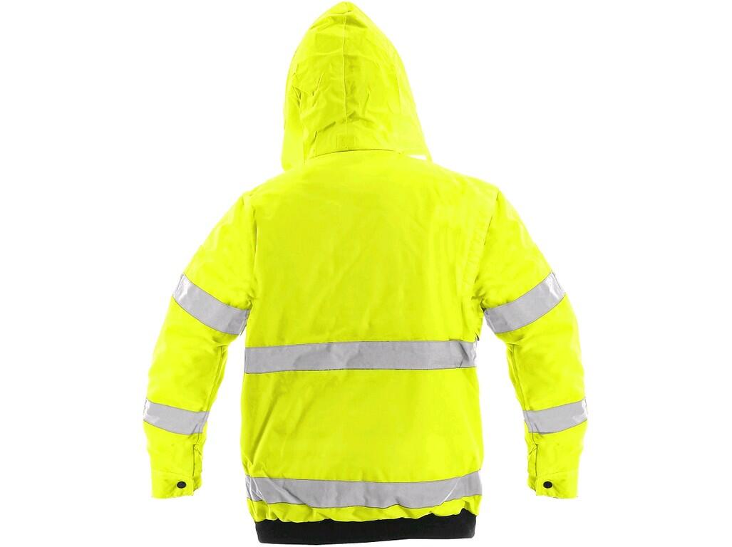 GIACCA IMBOTTITA ALTA VISIBILE LEEDS, DA UOMO, GIALLO