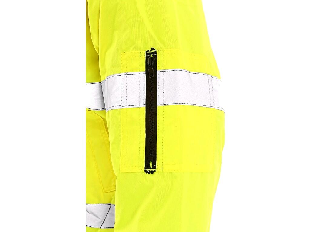 GIACCA IMBOTTITA ALTA VISIBILE LEEDS, DA UOMO, GIALLO