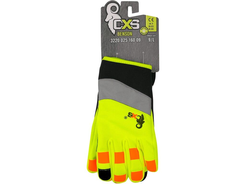 GUANTI CXS BENSON, COMBINATI, ACCESSORI ALTA VISIBILITÀ