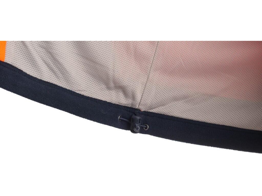 GIACCA CXS PRESTON, ALTA VISIBILE, IN PILE, ARANCIONE-BLU