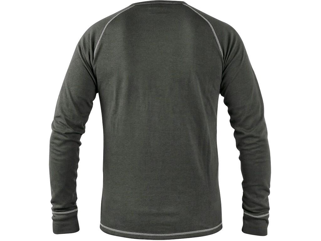 T-SHIRT ACTIVE, FUNZIONALE, MANICA LUNGA, DA UOMO, GRIGIA